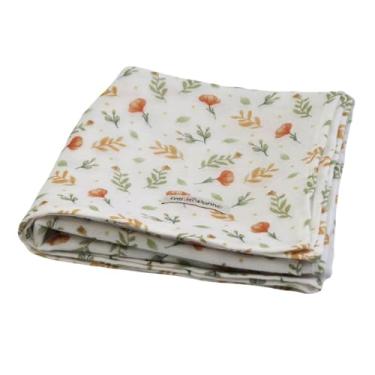 Imagem de Fralda Estampada Mini flor 100% Algodão | 70cm x 70cm | Arti In Panno