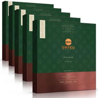Imagem de 100 Cápsulas Café Orfeu Nespresso Intenso - Intensidade 8