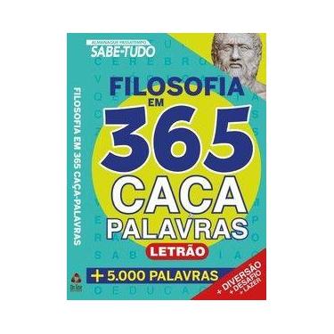 Imagem de Revista Passatempo Almanaque Sabe Tudo 365 Caça Palavras Fácil Edição 