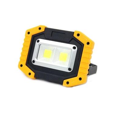 Imagem de Lanterna Multifuncional Com Bateria Recarregável 8800mah Amarelo