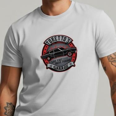 Imagem de Camiseta Masculina Toreto Velozes e Furiosos Garage 100% Algodão Autom