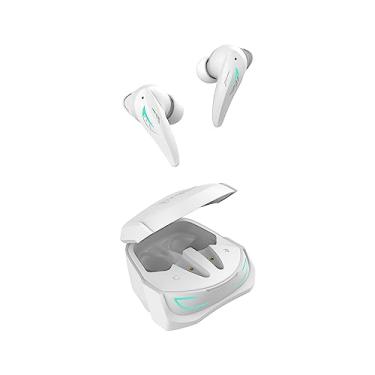 Imagem de Bright, Fone TWS Gamer Pro Bluetooth: 5.3, Cor Branco, Com Tecnologia de Cancelamento Ativo de Ruído, Possui Controle de Volume e Atendimento de Chamada, Resistente a Suor e a Água, Duradouro