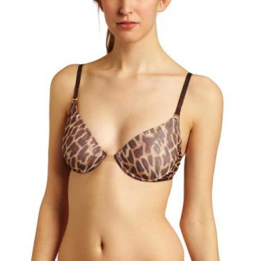 Imagem de Natori Sutiã feminino translúcido conversível com decote profundo, Estampa Xiao, 32B