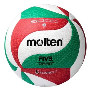 Imagem de Bola Molten Volei Profissional V5m5000 Flistatec Fivb