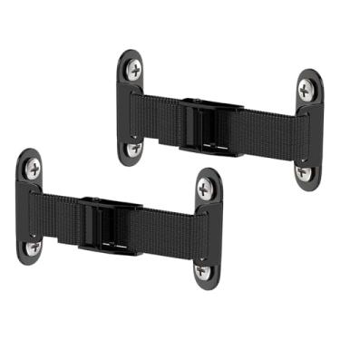 Imagem de Fenteer 2x Âncoras de móveis à prova de bebês, correias de móveis infantis, âncora de parede para estantes, baús, estantes e armários