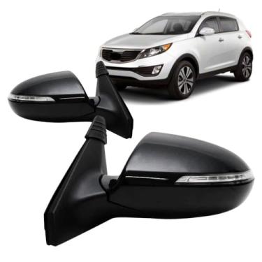 Imagem de Retrovisor Sportage 2011 2012 2013 A 2015 Eletrico Com Pisca