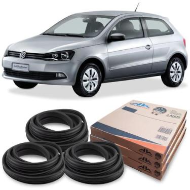 Imagem de Kit Borracha 2 Portas E Porta Malas VW Gol 2008 Em Diante - New Kar