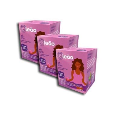 Imagem de Chá Leão Xô Tpm Cereja Morango E Baunilha 10 Sachês Kit 3 - Matte Leão