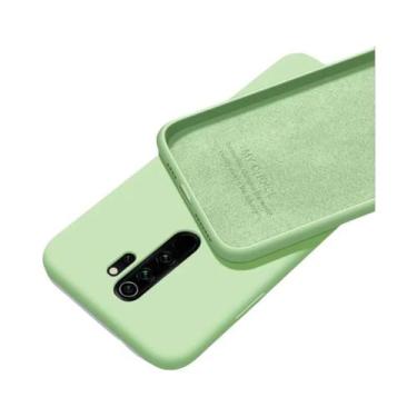 Imagem de Capa De Silicone Líquido Macia E Sólida Para XiaoMi RedMi Note 9 9s pr