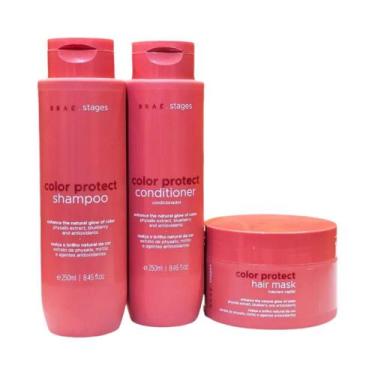 Imagem de Braé Stages Color Protect Kit (3 Produtos)