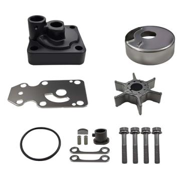 Imagem de MARKGOO 6Ah-W0078-02-00 Kit De Reparo Impulsor Bomba D'Água Para Motor Popa Yamaha 4 Tempos 15 20 Hp F15 F20 Peças Reconstrução Barco Sierra 18-3479 6Ah-W0078-00-00 6Ah-W0078-01-00