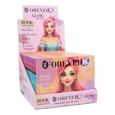 Imagem de Kit De Maquiagem Infantil Forever16 Makebrinq Polibrinq