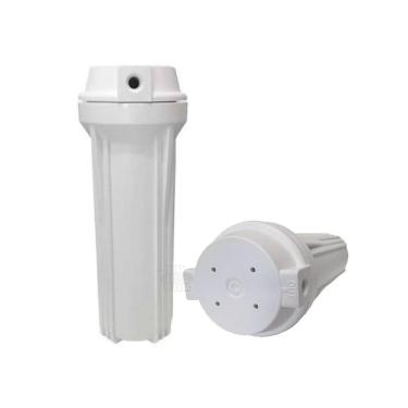 Imagem de Carcaça Hydronix Branca 10X2.1/2 Rosca 1/4 Vela Filtro