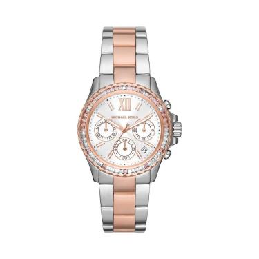 Imagem de Relógio Bicolor Feminino Michael Kors Runway Mk7214/1Jn