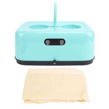 Imagem de Aramox Mini Secador de Roupas Portáteis, Máquina de Secagem Elétrica Compacta Com de Circulação de Ar Quente, Eficiência Energética para Casa, Viagem (Verde)