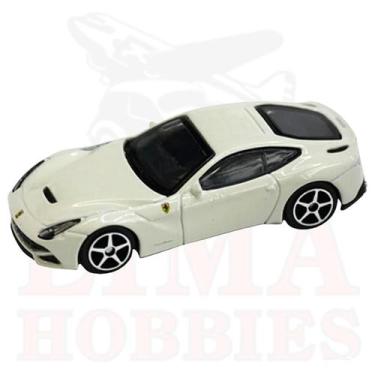 Imagem de Miniatura Carro Ferrari F12 Berlinetta 1/64 Branco Bburago 56000