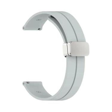 Imagem de Pulseira Magnética De Silicone Para Relógio Amazfit GTS 4/3/2/2e/GTS2 