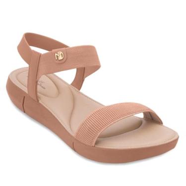 Imagem de Sandália Feminina Super Conforto Flat Anabela Baixa Modare