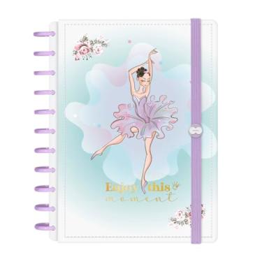 Imagem de Caderno de Disco Inteligente Iscool G+ Voalá Princesas Enjoy