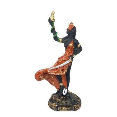 Imagem de Imagem Ewa Yewá orixá estátua umbanda candomblé resina 15 cm
