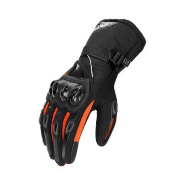 Imagem de Luvas de Motocicleta para Inverno - À Prova D'Água, Vento e Toque na T
