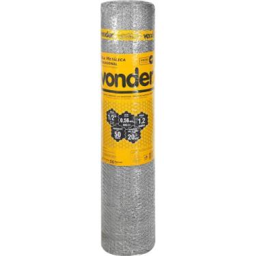 Imagem de Tela Metálica Viveiro Hex Malha 1/2'' BWG24 1,2m 50m Vonder