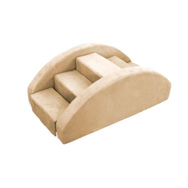 Imagem de Ponte de Degraus 1m04 x 62cm x 40cm 5 Degraus + 2 Laterais em Suede