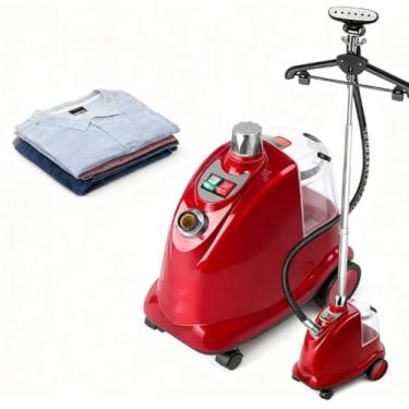 Imagem de Vaporizador de Roupa Vertical, 2000W de Vapor Potente, Passagem a Ferro Vertical com Cabide, Tanque de Água Grande de 3L, para Tecidos, Seda Pura, Lã