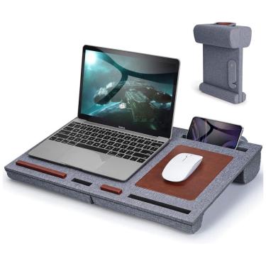 Imagem de Suporte Portátil e Ajustável para Laptop com Mouse Pad, MIRODDI , Cinza