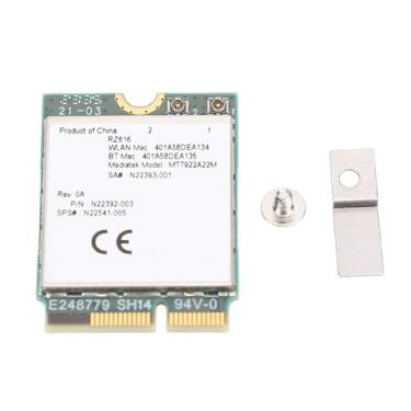 Imagem de ASHATA Placa Sem Fio Wifi 6e, Adaptador de Rede Bluetooth 5.2 3 Banda 5374mbps para Vitórias 10 11, Adaptador de Módulo de Cartão Rz616 Mt7922a22m M.2