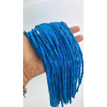 Imagem de Fio de Pedra Tubo 13x4mm - 30 Pedras por Fio - no-brand