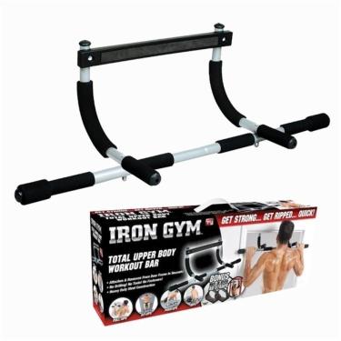 Imagem de Barra Exercicios Porta Chao Fixa Mista Musculacao Flexao Abdominal Exercicios Academia Em Casa