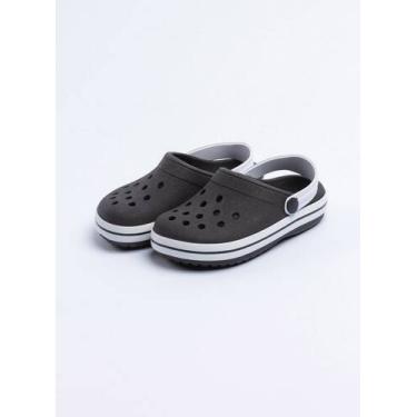 Imagem de Babuche Infantil Menino Preto e Branco - Molekada - Calçados, 25/26