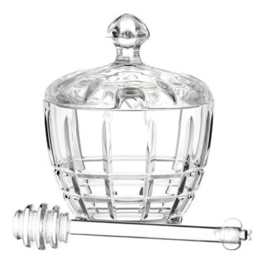 Imagem de MELEIRA PORTA MEL LISBOA EM VIDRO 8,5x10,8cm MEK