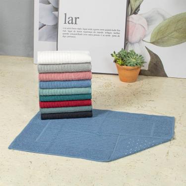 Imagem de Toalha De Piso Basic Antiderrapante 50x70cm Preto