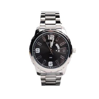 Imagem de Relógio Masculino Condor Analógico CO2115NCB/4P Prata - TECHNOS, Prata