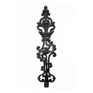 Imagem de Grade Ferro Fundido N49 Copa de Rosa Varanda Sacada 86x21cm