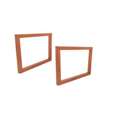 Imagem de Suporte Simples Prateleira Metalon-2 Peças- 20cm - Safira Casa e Decor