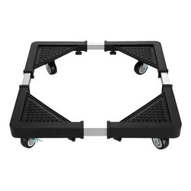 Imagem de Suporte com rodas para geladeira, fogão e máquina de lavar, com capacidade de carga de até 100 kg