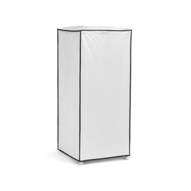 Imagem de Capa Plástica Para Freezer Vertical Consul 142L – PVC Cristal Transparente Grosso Impermeável – Proteção Premium Contra Poeira, Umidade e Arranhões – Acabamento Reforçado