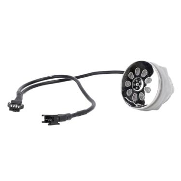 Imagem de Phefop Bocal de Ar para Banheira, Jato de Bolha de Ar de Plástico Com Iluminação RGB, Design de 6 Furos para Uma Experiência Relaxante de Spa Em Todas As Banheiras