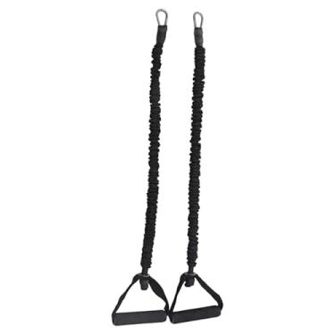 Imagem de IEUDNS 2x Cordas de Reformer para Pilates, Alças de Pilates, Equipamentos de Treino, Faixas de Resistência, Alças de Exercício para Equilíbrio, Fitness