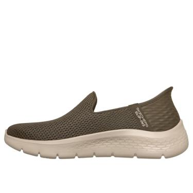 Imagem de Skechers Tênis feminino Hands Free Slip-ins Go Walk Flex-Relish, Oliva, 43