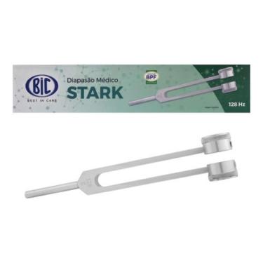 Imagem de Diapasão Médico Stark Em Alumínio Bic 128 Cps Com Fixador