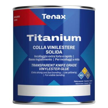 Imagem de Cola para Quartzo Titanium Extra Clear Tenax 1,0 Kg - Tenax do Braxil