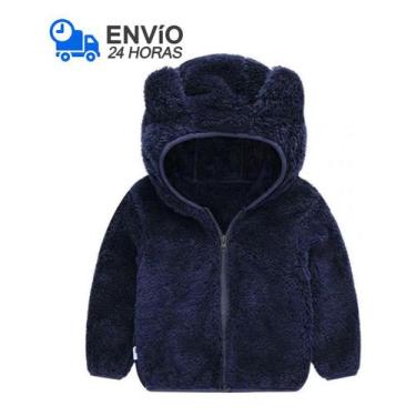 Imagem de Jaqueta Infantil Menino Urso Inverno Fleece Plush Inverno - anjo da ma