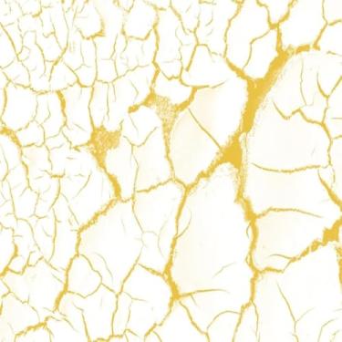 Imagem de Quadro Decorativo Abstrato Amarelo para Sala e Escritório Design Moderno e Sofisticado 40x40cm