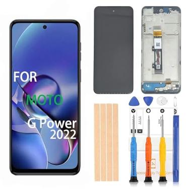 Imagem de Pishzeo Digitalizador LCD OEM de 6,5 polegadas para Motorola G Power 2022 Tela de substituição XT2165 XT2165-5 XT2165DL XT2165-3 Touch Display, montagem de digitalizador Full HD (Mt-G Power 2022 com