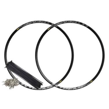 Imagem de Roda 29 vzan extreme 36f preto com cubos k7 e freio a disco