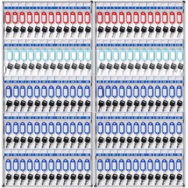 Imagem de ZDJZMGZ Suporte de parede para porta-chaves, armário de chaves, cofre de chave, caixa de armazenamento de chaves de segurança, porta-chaves para hotéis, chaves de carro e casa, porta-chaves (12)